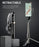Handheld Gimbal Smartphone Bluetooth Handheld Stabilizer with Tripod Selfie Stick Folding Gimbal for Smartphone
