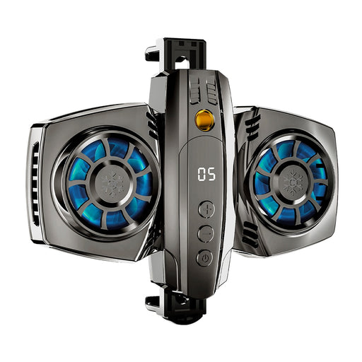 Mobile Phone Cooler Dual RGB Cooling Fan