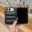 Down Jacket Soft Case for iPhone Duo Fold, Matte Black, Shockproof Buffer Protection