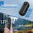 4K Mini WIFI Action Camera – 128GB Thumb-Sized POV Portable Video Recorder, IPX7 Waterproof, Helmet Mount, Vlogging Camcorder (Black)