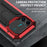 Military Grade Full-Body Rugged Built-in Kickstand Slide Camera Protective Cover Shell for iPhone 13/14