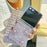 3D Flower Hinge Protection Case for Samsung Galaxy Z Flip 7 — Wrist Chain, Shockproof 2-in-1 Cover (Fits Z Flip 3–7, FE)