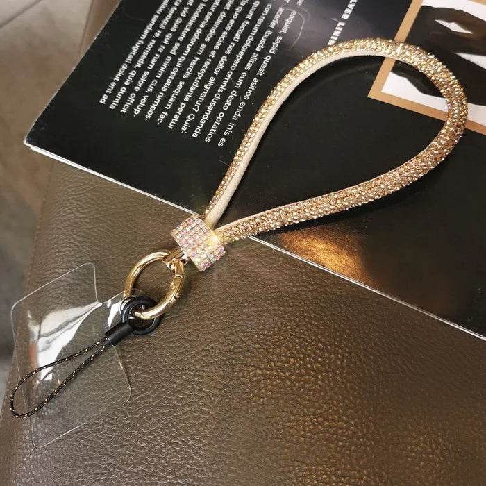 Crystal Wrist Phone Lanyard