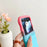 Curly Bumper Gradual Color Soft Matte Silicone Hinge Cover for Motorola Moto Razr 40