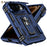 MagSafe Ring Kickstand Case for iPhone Duo 18 Fold with Slide Camera Lens Cover and Shockproof Magnetic Armor