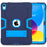 Heavy Duty Shockproof Rugged Protective Cover with Built-in Kickstand for iPad