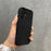 Waffle Sole Silicone Case for iPhone 11-17 with Wrist Strap Lanyard, Matte Shockproof Cover