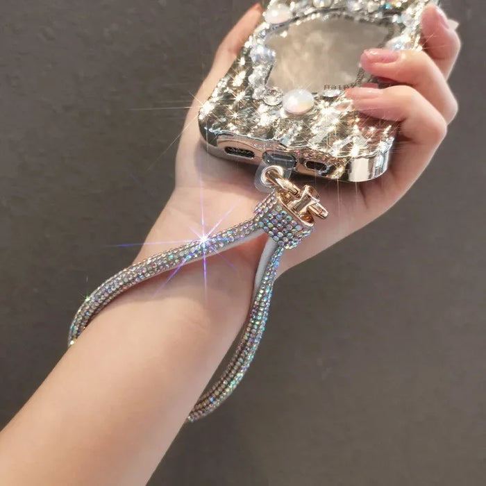 Crystal Wrist Phone Lanyard
