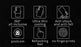 Clear Transparent Case with Kickstand Holder for Samsung Galaxy S23 Ultra / S23 Plus / S23