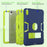 Heavy Duty Shockproof Rugged Protective Cover with Built-in Kickstand for iPad