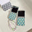 Wave Point Clear Case for Samsung Galaxy Z Flip 8 — Card Holder + Beads Bracelet Charm (Fits Z Flip 3–8)