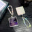 Luxury Diamond Bling Case for Samsung Galaxy Z Flip 3-8 with Pearl Chain and Shockproof Hard Cover