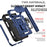 MagSafe Ring Kickstand Case for iPhone Duo 18 Fold with Slide Camera Lens Cover and Shockproof Magnetic Armor