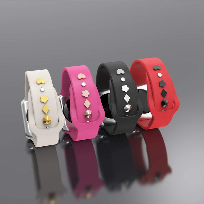 Silicone Strap Jewelry Charm for Apple Watch Band