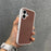 Waffle Sole Silicone Case for iPhone 11-17 with Wrist Strap Lanyard, Matte Shockproof Cover