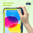 Heavy Duty Shockproof Rugged Protective Cover with Built-in Kickstand for iPad