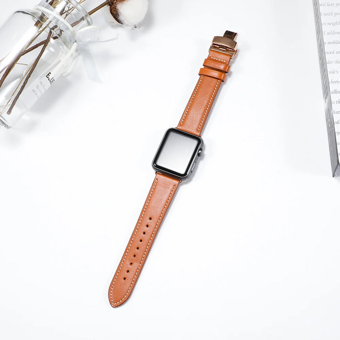 Leather Strap For Apple Watch