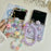 3D Flower Hinge Protection Case for Samsung Galaxy Z Flip 7 — Wrist Chain, Shockproof 2-in-1 Cover (Fits Z Flip 3–7, FE)