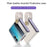 Premium Leather Bracelet Case for Motorola Razr 40 Ultra: Elegant, Shockproof, Ultra Thin Protection with Finger Strap & Folding Design