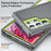 3 Layers Protection Military Grade Shockproof Heavy Duty Protective Case For Galaxy S22 Ultra S22 Plus 2022 Case with Kickstand
