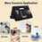 Multifunctional pillow-type tablet and phone holder, suitable for iPad and other devices, made from sponge material for added comfort.