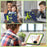 Heavy Duty Shockproof Rugged Protective Cover with Built-in Kickstand for iPad