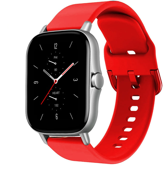 Silicone band For Amazfit GTS/2/2e/GTS2 Mini/GTR 42mm/47mm/GTR2/2e/stratos 2/3