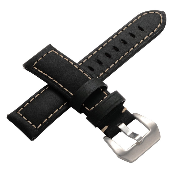 Genuine Leather Watch Band For HAUWEI Amazfit Huawei Samsung Galaxy Watch Active2 46mm 42