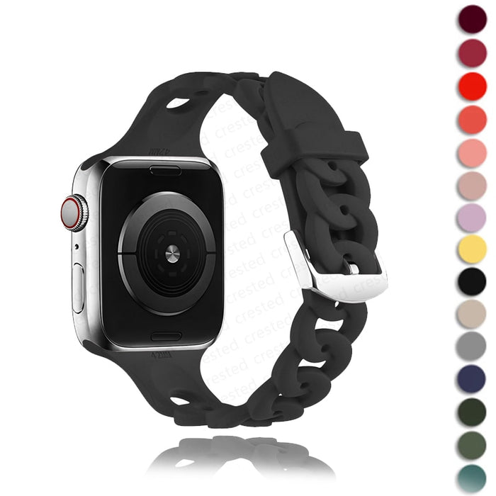Silicone Strap For Apple Watch Band