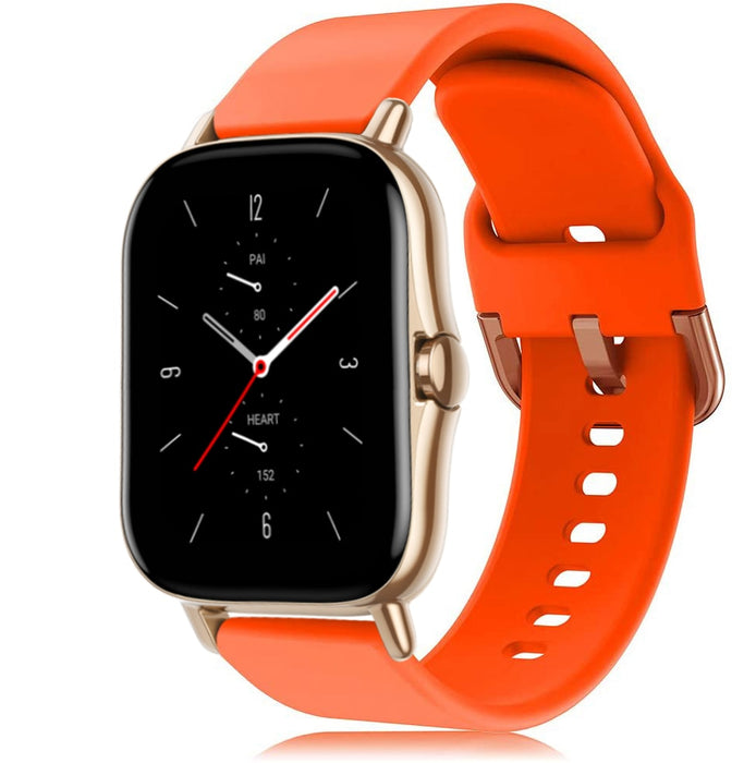 Silicone band For Amazfit GTS/2/2e/GTS2 Mini/GTR 42mm/47mm/GTR2/2e/stratos 2/3