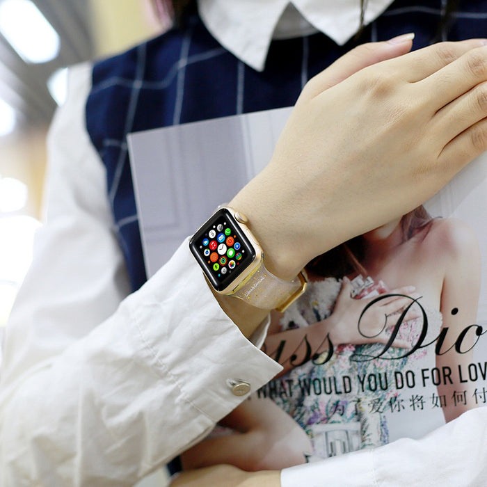 Glitter Silicone Band For Apple Watch