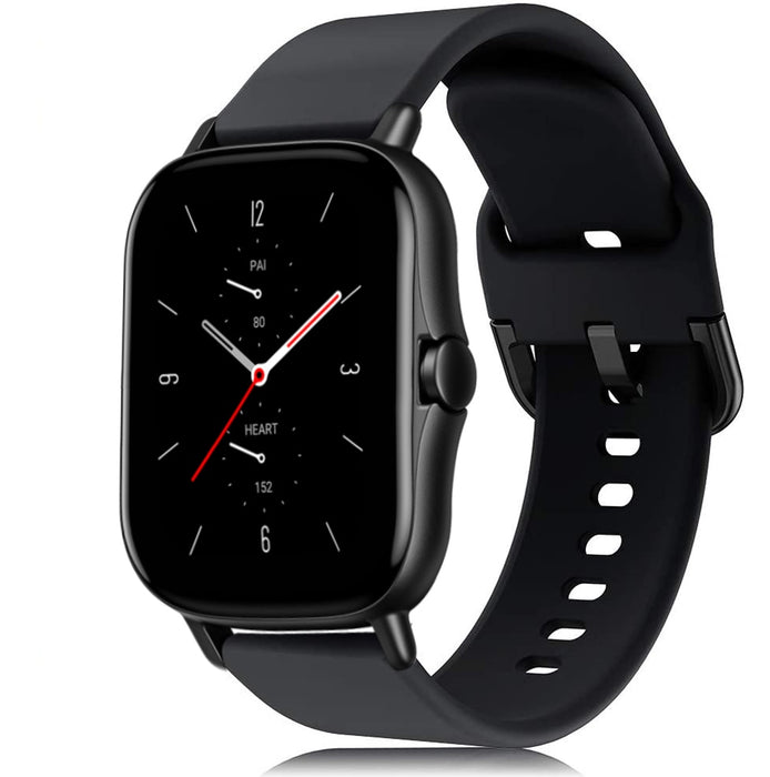 Silicone band For Amazfit GTS/2/2e/GTS2 Mini/GTR 42mm/47mm/GTR2/2e/stratos 2/3