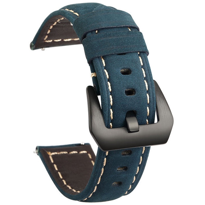 Genuine Leather Watch Band For HAUWEI Amazfit Huawei Samsung Galaxy Watch Active2 46mm 42
