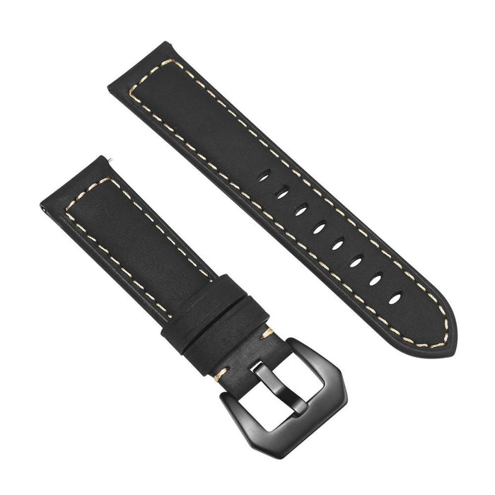 Genuine Leather Watch Band For HAUWEI Amazfit Huawei Samsung Galaxy Watch Active2 46mm 42