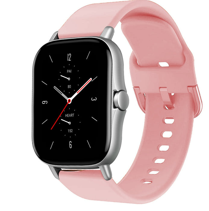 Silicone band For Amazfit GTS/2/2e/GTS2 Mini/GTR 42mm/47mm/GTR2/2e/stratos 2/3
