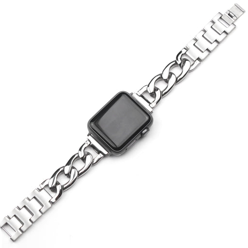 Cuban Link Stainless Steel Band for Apple Watch