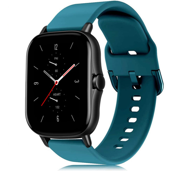 Silicone band For Amazfit GTS/2/2e/GTS2 Mini/GTR 42mm/47mm/GTR2/2e/stratos 2/3