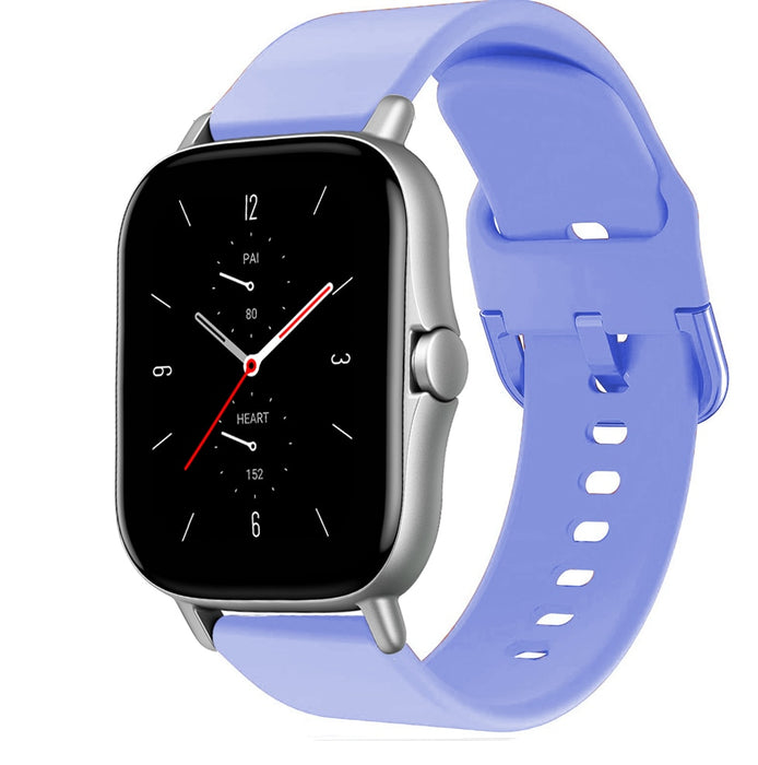 Silicone band For Amazfit GTS/2/2e/GTS2 Mini/GTR 42mm/47mm/GTR2/2e/stratos 2/3