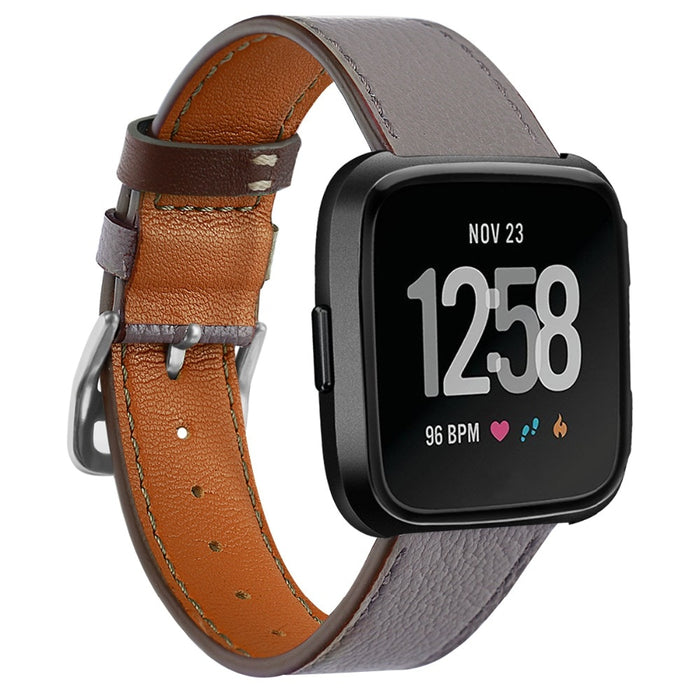 Genuine Leather band for Fitbit Versa