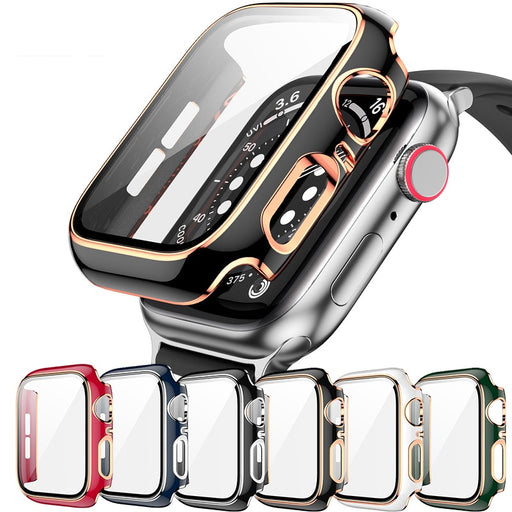 Two-Tone Glass + Cover For Apple Watch Case