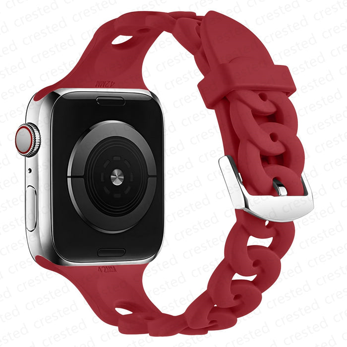 Silicone Strap For Apple Watch Band