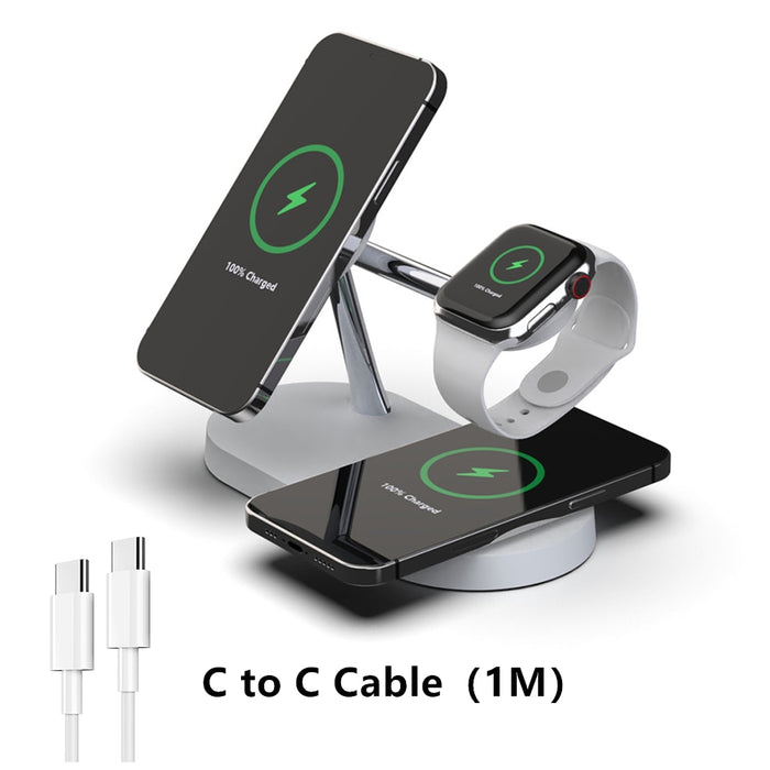 3 in 1 Wireless Charger Stand Magsafe QI fast Charging Station