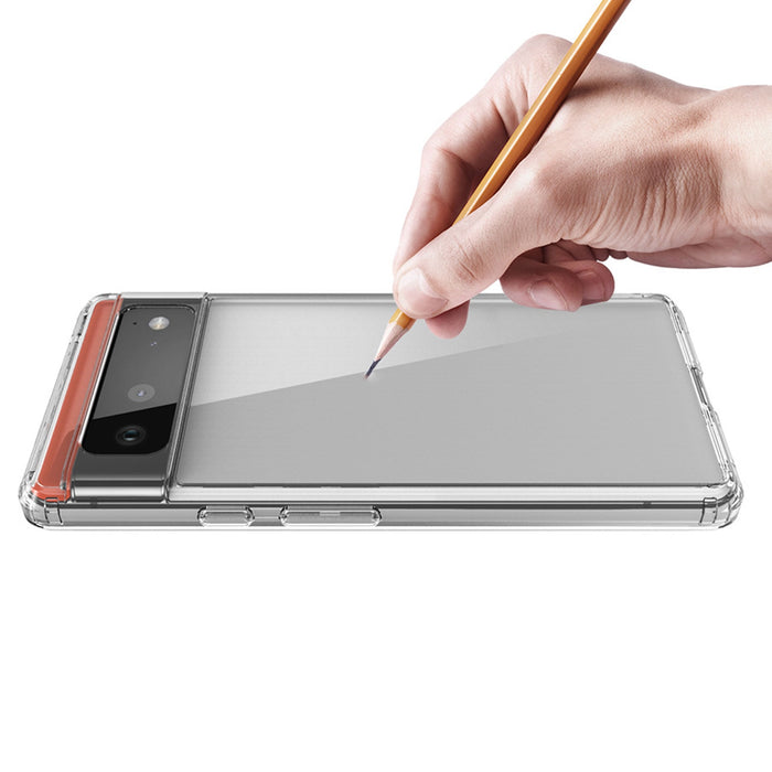 Ultra Thin Clear Soft TPU Transparent Back Cover For Google Pixel 6