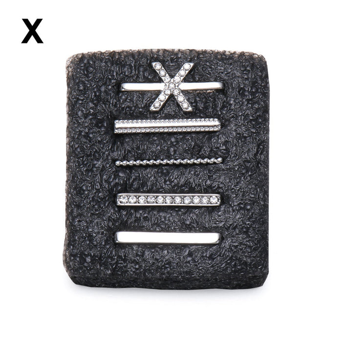 Metal Charms Smart Watch Strap Accessories