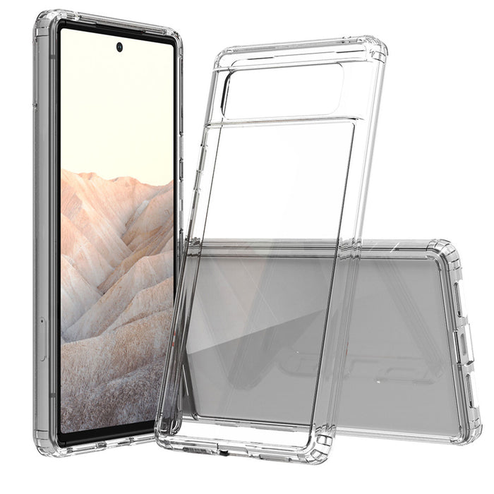 Ultra Thin Clear Soft TPU Transparent Back Cover For Google Pixel 6