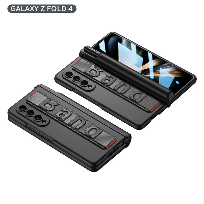 Samsung Galaxy Z Fold 4 Case All-included Magnetic Pen Hinge With Glass Screen