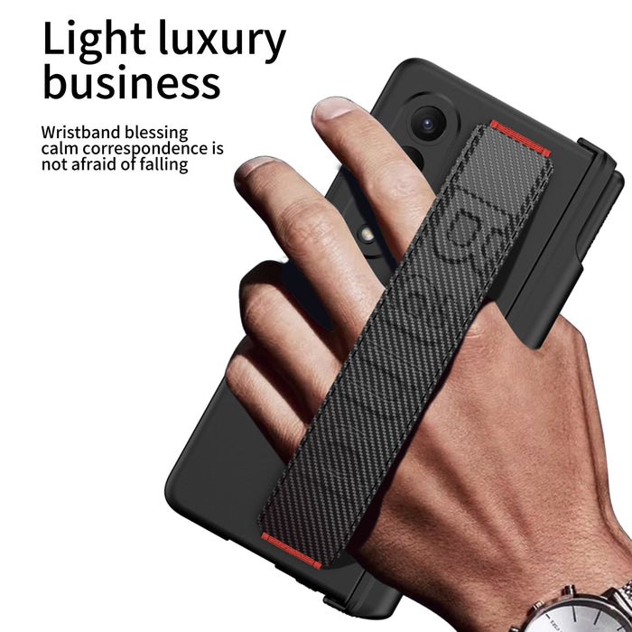 Samsung Galaxy Z Fold 4 Case All-included Magnetic Pen Hinge With Glass Screen