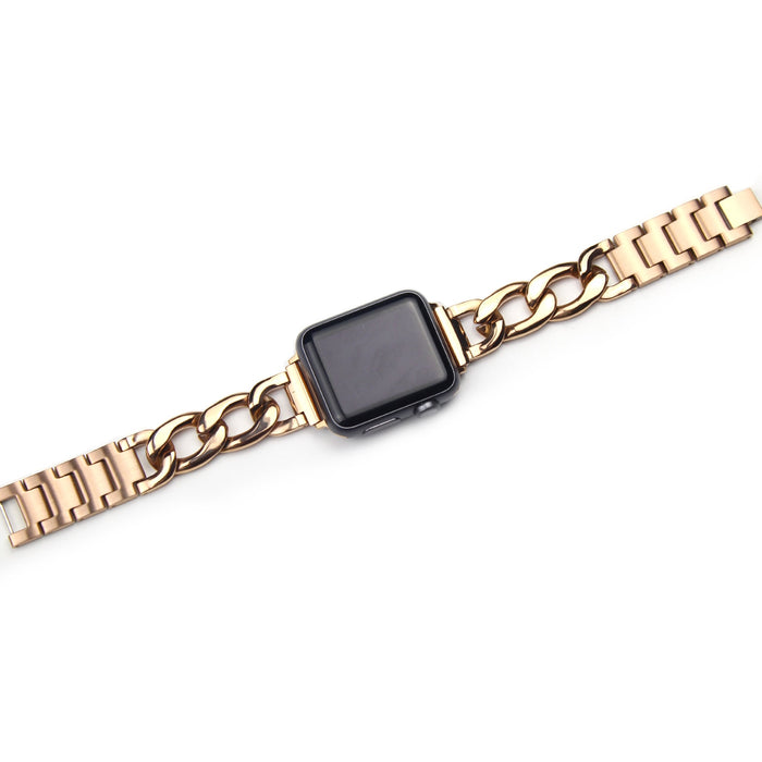 Cuban Link Stainless Steel Band for Apple Watch