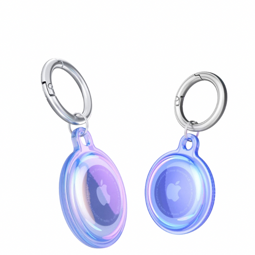 Soft Plastic Shell Keychain For Apple Airtag
