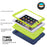 Shockproof Heavy Duty Silicone Hard Case for iPad mini 1/2/3 with Screen Protector Film+free Stylus Pen